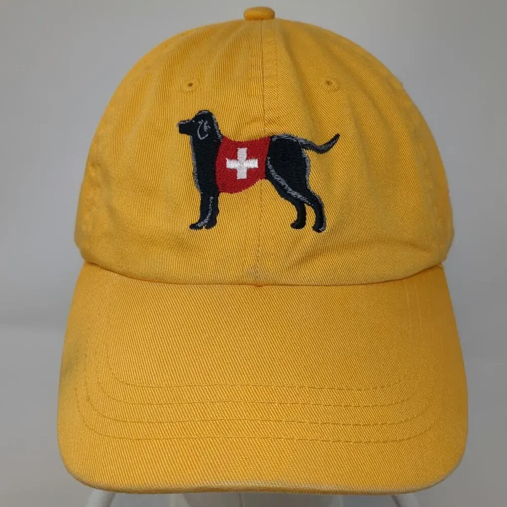 Titan Baseball Cap Yellow One Size Jackson Hole Rescue K-9 Avalanche Unit Hat